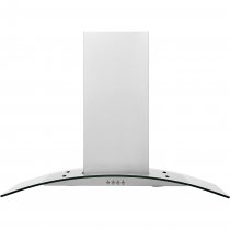 Baumatic ISL5SS 90 cm Island Cooker Hood - Stainless Steel / Glass