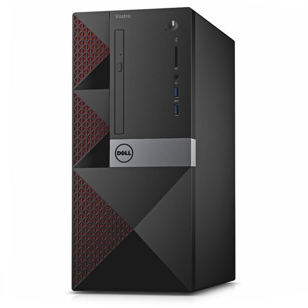 DELL Vostro 3650 Mini Tower, Windows 10 Pro 64-bit, Intel Core i3-6100 3.7GHz, 4GB RAM, 500GB SATA, DVDRW, Dell 3 Year NBD Warranty - 120357